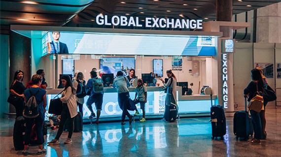 Il chiosco di Global Exchange