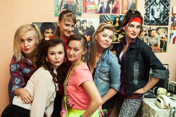 Le ragazze alla moda degli anni novanta