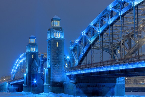  Bolsheokhtinsky di Pietro il Grande San Pietroburgo